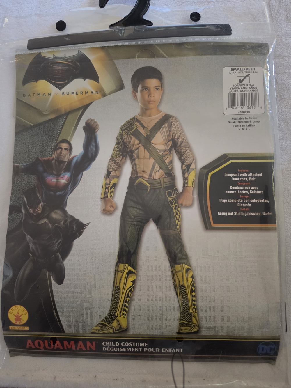 Rubie's Aquaman Kids Costume - Yellow & Green
